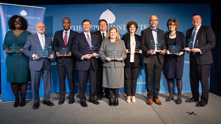 Chronicle of Higher Education: Aspen Prize Is Awarded to 2 Florida Colleges