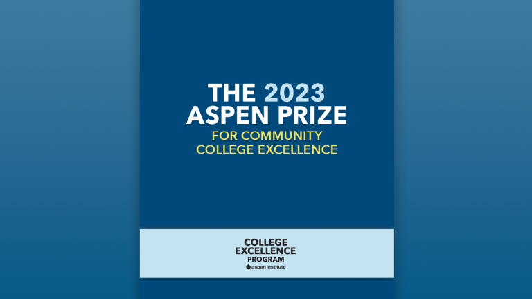 The 2023 Aspen Prize for Community College Excellence