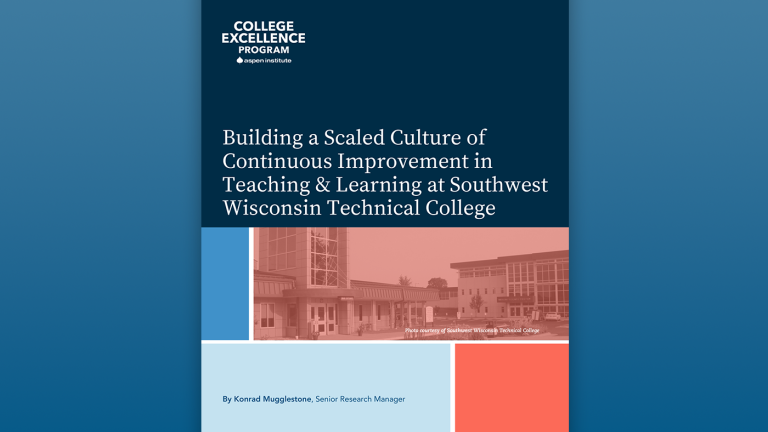 Building a Scaled Culture of Continuous Improvement in Teaching & Learning at Southwest Wisconsin Technical College