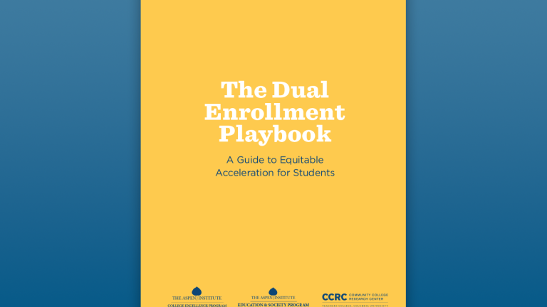 The Dual Enrollment Playbook