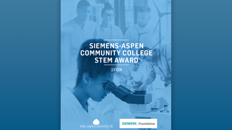 2018 SIEMENS-Aspen Community College STEM Award