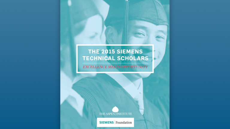 2015 SIEMENS Technical Scholars