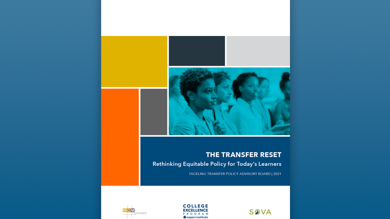 The Transfer Reset: Rethinking Equitable Policy for Today’s Learners