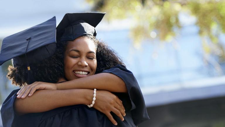 Student Graduating