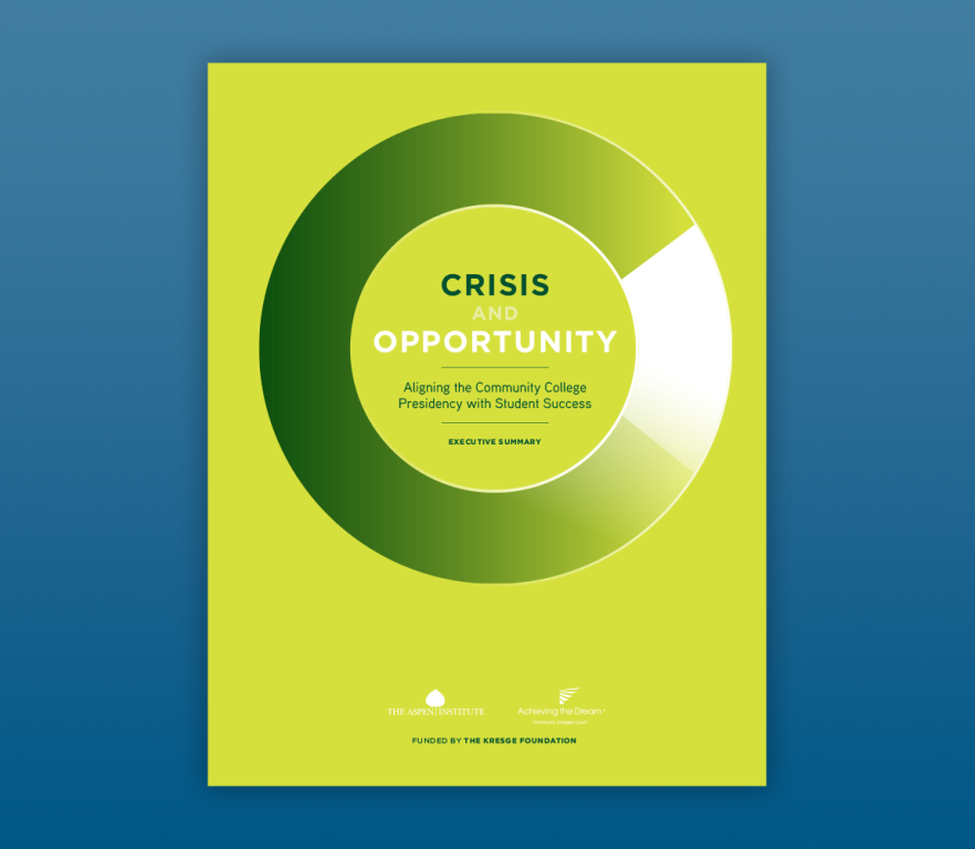 Crisis and Opportunity: Aligning the Community College Presidency with Student Success