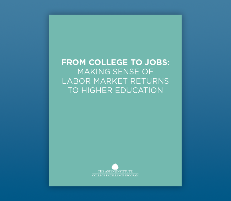 From College to Jobs: Making Sense of Labor Market Returns to Higher Education