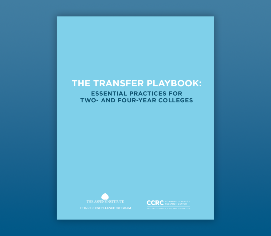 Transfer Playbook: Essential Practices for Two- and Four-Year Colleges