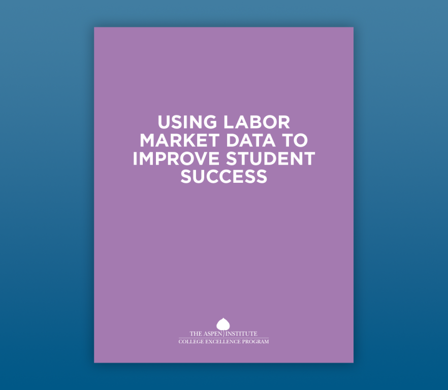 Using Labor Market Data to Improve Student Success