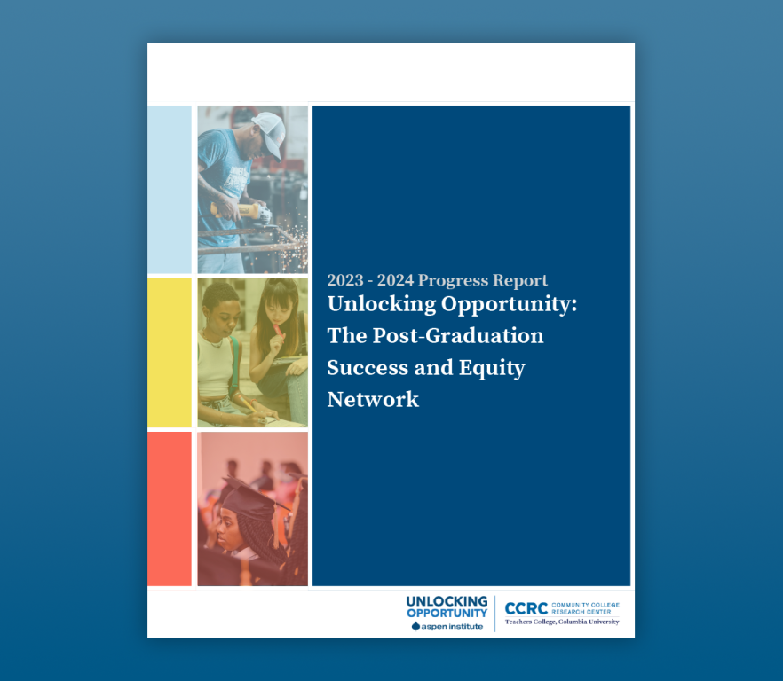 Unlocking Opportunity 2023-2024 Progress Report Cover