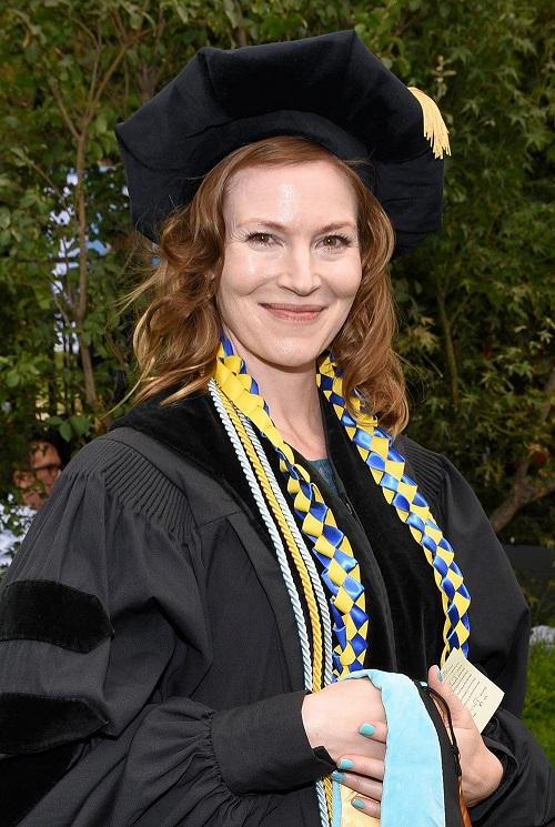 At age 42, Heather Adams graduated from UCLA with her Ed.D. in educational leadership.